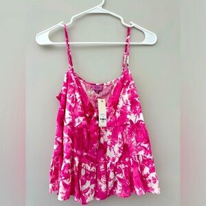 Floral Pink Women's Top